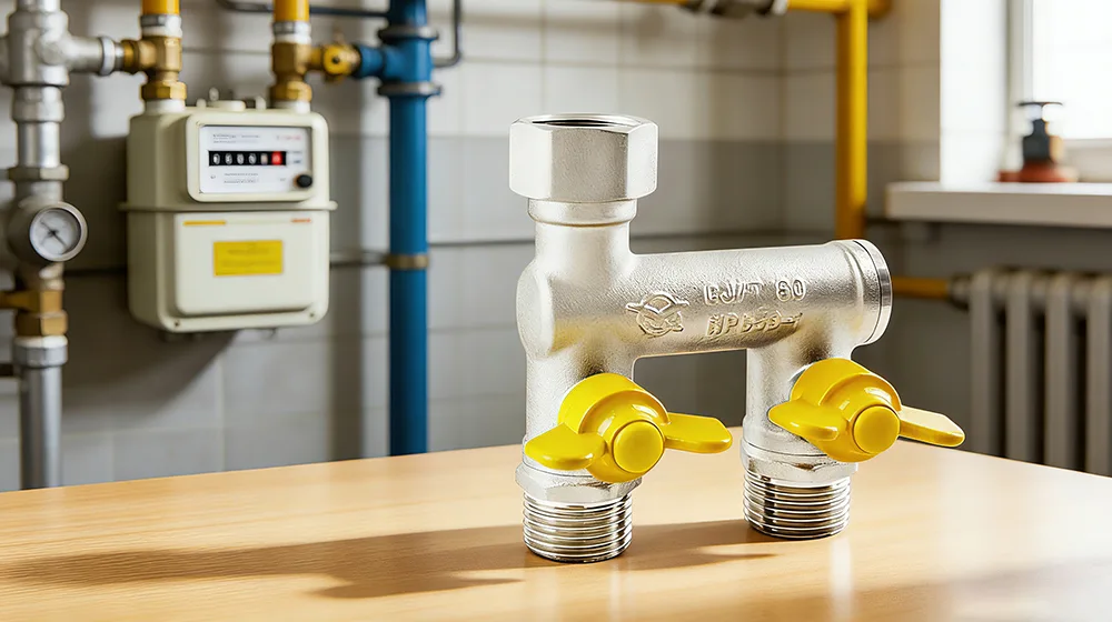 L'applicazione e il principio di funzionamento della valvola del gas a tre vie.