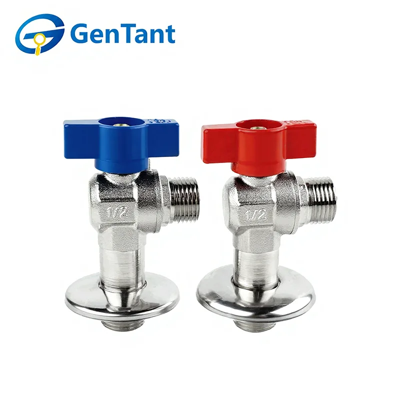 Valvola a sfera ad angolo del gas estesa