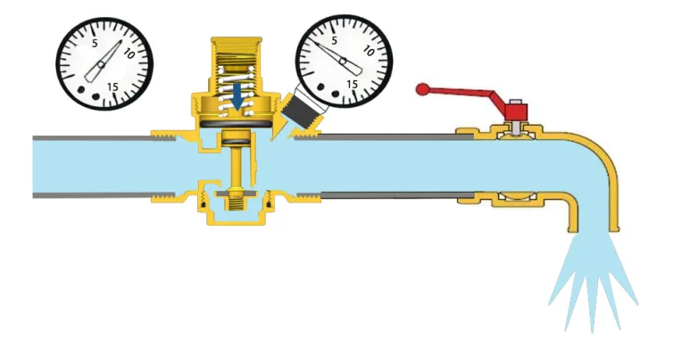 Diaphragm Pressure Reducing Valve